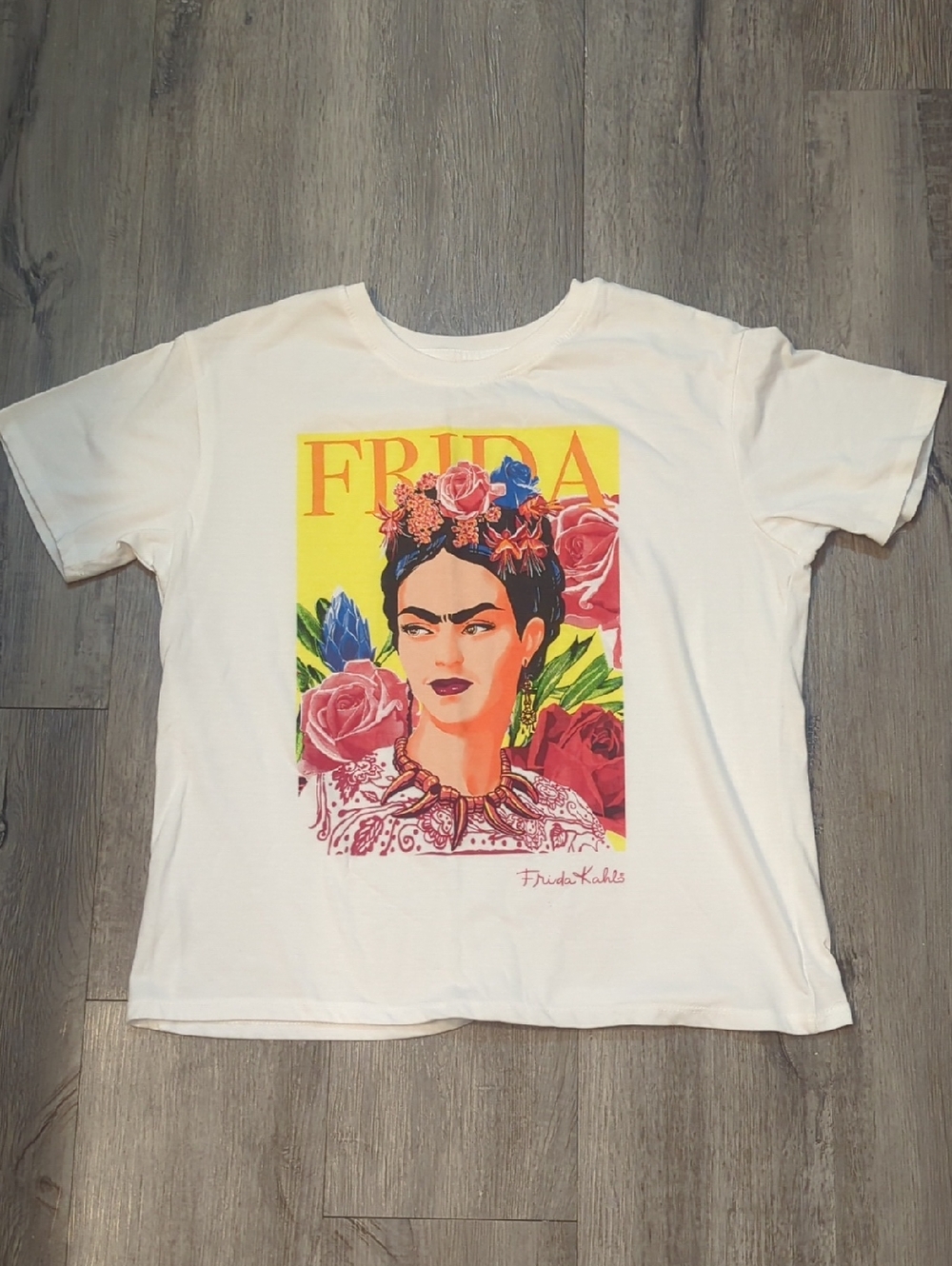 Jerry Leigh "Freida Kahlo" Crop Top NWOT